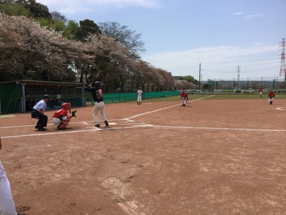 OBと対決
